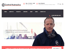 Tablet Screenshot of controlhydraulics.com